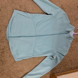 Blue athletic jacket